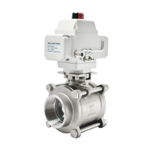 วาล์วบอลไฟฟ้า Tonheflow DN80 สแตนเลส 3 ชิ้น 100NM 24V DC มอเตอร์ไฟฟ้า วาล์วไฟฟ้า - Product Image 2