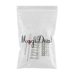 In metallo scarpe di pizzo ganci per artigianato fai da te per campeggio escursionismo e riparazione scarpe composte da ottone e ferro - Product Image 2