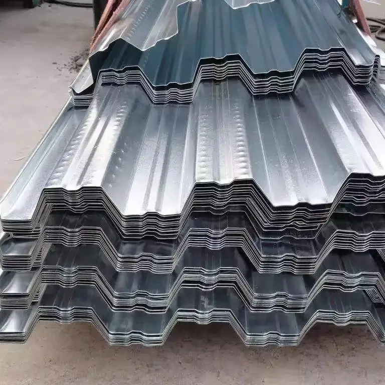 Galvanized Corrugated Sheet Metal Price Zinc Color 6mm Color 4x8 Corrugated Roof Steel Sheets