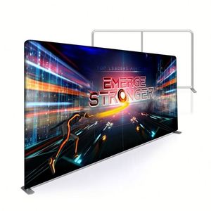 Últimos Modelos de Stands de Exhibición de 8 pies, 10 pies y 20 pies, con Fondo para Ferias Comerciales, de Aleación de Aluminio, con Impresión Digital Desplazable - Product Image 4