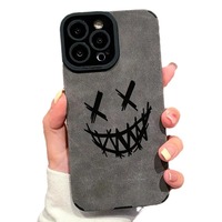 Stock d'usine pour iPhone 16 Pro Max Lost Print Phone Case pour iPhone 15 13 TPU Sticker Housse de protection Design personnalisé
