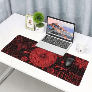 Tapis de souris vintage mystique gothique sorcière, tapis de souris de jeu extensible grand format XL, tapis de bureau surdimensionné, bords cousus, 31,5 <span class=keywords><strong>x</strong></span> 11,8 pouces - Product Image 5