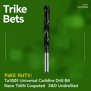 Broca Universal de Carburo Ttake Ta1001 con Recubrimiento Nano TiAlN 3xD Sin Perforar - Product Image 3