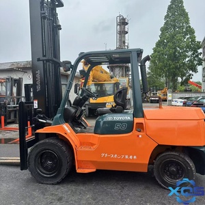 Montacargas <span class=keywords><strong>Toyota</strong></span> 50 Usado en Japón, Montacargas <span class=keywords><strong>Toyota</strong></span> de <span class=keywords><strong>5</strong></span> Toneladas Usado en Japón, Mini Montacargas Diésel para Maquinaria Forestal con Buena Calidad - Product Image 4