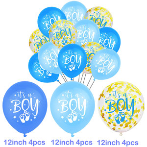 Ducha de bebé de género revela el <span class=keywords><strong>secreto</strong></span> de la decoración del Partido de <span class=keywords><strong>es</strong></span> una chica/chico lentejuelas globo - Product Image 5