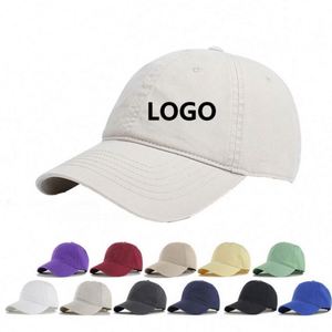 Gorras de Béisbol Personalizadas de Fábrica, de Alta Calidad, con Logotipo Bordado, de Algodón, sin Estructura, Estilo Dad Hat - Product Image 1