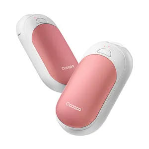 2 Pack Magnetic Twins Rechargeable Hand Warmers Promotional Business Corporate Gift Set For Gifts To Top Customers