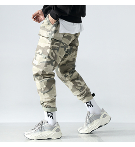 Hot Selling 100% Cotton Printed Jogger Pants Cargo <strong>Sports</strong> Pants <strong>Men</strong> Cargo <strong>Trousers</strong> - Product Image 2