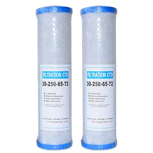 Cto Water Filter Cartridge Ultrafiltration Water Purifier CTO Activated Carbon Filter Cartridge For Ro Water Filter System