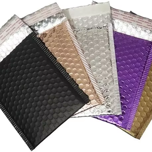 Sacs à bulles en aluminium coloré épaissi, matériaux d'emballage auto-adhésifs, sacs d'expédition double face, sacs en mousse PE, vente en gros - Product Image 1