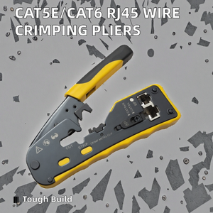 Tự làm công cụ mạng CAT5e CAT6 cat6A dây vũ nữ thoát Y/<span class=keywords><strong>Cutter</strong></span>/<span class=keywords><strong>crimper</strong></span> RJ45 đi qua mềm Grip nhựa xử lý cáp kìm - Product Image 2