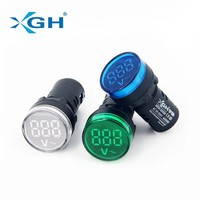 YUDA AD16-22 DSV Series IP67 Pengukur Tegangan Berkualitas Tinggi dengan Layar LED Indikator Sinyal Lampu Panel Voltmeter untuk Penggunaan Listrik