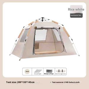 Tente de camping en plein air pour deux personnes pas besoin d'installer une tente de camping pliante automatique portable à une seule couche à ouverture rapide - Product Image 3