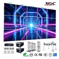 Écran LED P2.976 8K HDR pour location, intérieur/extérieur, mur vidéo, salon professionnel, scène, église, concert, publicité