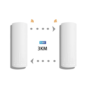 Pont sans fil point à point HC503 5,8 GHz 300 Mbps 3 km, direct usine, chipset AR9344, 1 port WAN et 1 port LAN - Product Image 2