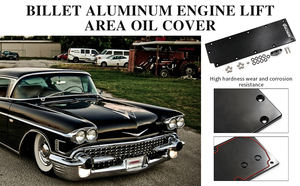 रास के लिए फिट इंजन जनरल चतुर्थ L99 LS3 घाटी कवर प्लेट फौजों एल्यूमीनियम डीओडी मिटाएँ चोर पैन - Product Image 6