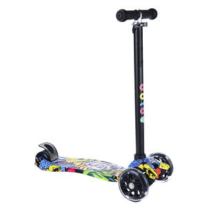 高品质儿童玩具耐用闪光3轮可折叠踢儿童踏板车3轮生日礼物 - Product Image 5