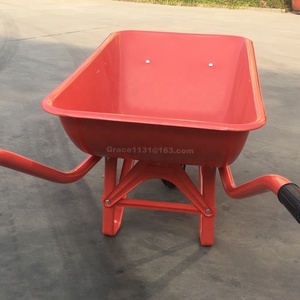 รถเข็นตลาดกายอานา ล้อตัน 80 ลิตร รับน้ำหนัก 130 กิโลกรัม ถาดเหล็กทรงสี่เหลี่ยม โครงสร้างเหล็ก - Product Image 4