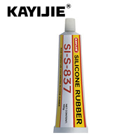 KAYIJIE RTV-1408 Pâte de silicone thermiquement conductrice argentée bon marché pour PCB