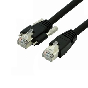 Công nghiệp cáp mạng RJ45 8P8C Nam đến Nam cáp, với ốc vít, cao linh hoạt công nghiệp cáp mạng - Product Image 2