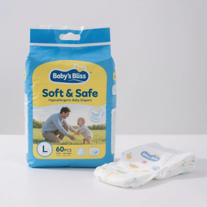<span class=keywords><strong>Couche</strong></span> bébé jetable en tissu non tissé <span class=keywords><strong>de</strong></span> bonne qualité, douce, respirante, imprimée en coton, produits pour bébé - Product Image 6