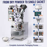Machine d'emballage automatique de poudre à vis sans fin HC-320 pour petits sacs de 25-145 mm de largeur