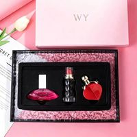 Nouveau Coffret Cadeau de Parfum pour Femme, Trois Pièces, 30 ml, Parfum Frais et Durable