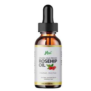 Olio di Rosa Canina Naturale a Marchio Privato, Olio Essenziale di Semi di Rosa Canina per Viso, Pelle e Capelli OEM - Product Image 1