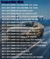 Junta de tapa de válvulas para BMW E70 E71 E82 E84 E88 E90 E91 E92 E93 F20 F21 F22 F23 3.0T N55, Junta de tapa de válvulas 0362056