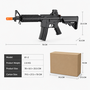 Pistolet à gel électrique M4, jouet, emballage en boîte pour e-commerce, jeu en plein air, vente en gros, approvisionnement en vrac pour les acheteurs américains et européens - Product Image 3