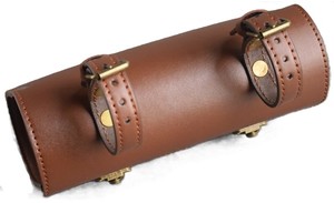 Haute qualité <span class=keywords><strong>vélo</strong></span> mode sac en <span class=keywords><strong>cuir</strong></span> <span class=keywords><strong>vélo</strong></span> tuyau supérieur <span class=keywords><strong>Vintage</strong></span> sac suspendu Scooter guidon sac - Product Image 5