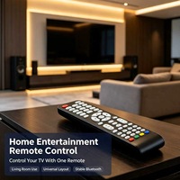 Control Remoto Universal Inalámbrico de 53 Teclas para Smart TV, OEM, ODM, Personalizado