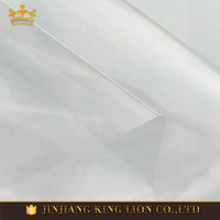 Tissu Transparent Transparent de film de ptu pour la veste de pluie