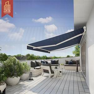Toldo Enrollable Completo <span class=keywords><strong>para</strong></span> Patio Trasero, Terraza o Jardín, con Protección Solar, Resistente al Viento, con Control Remoto, Ideal <span class=keywords><strong>para</strong></span> Villas - Product Image 1