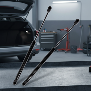 Pistón de Resorte de Gas Cilíndrico Negro Personalizado para Automóvil (Acero Inoxidable) Modelo YQL Origen Jiangsu Capacidad de Carga 50 lb - Product Image 1