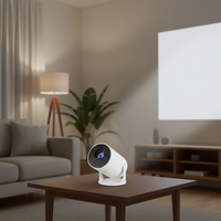 YDH-HY300Mini 2026 Nouveauté Projecteur 4K 94 Pouces 500 Lumens Wi-Fi 6 Projection d'écran sans fil Projecteur de cinéma maison intérieur
