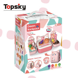 Vaisselle en plastique de simulation de dessin animé, ustensiles de cuisine, jeu de rôle, jouets éducatifs pour enfants, outils de cuisine - Product Image 6
