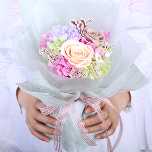 Beautiful Real Preserved Rose Bouquet-Romantic <strong>Gift</strong> <strong>Box</strong> for Father's Day <strong>Easter</strong> &amp; Graduation Home Decor - Product Image 6