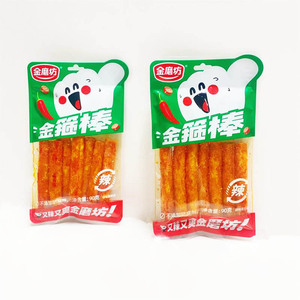 Halal en gros, célèbres bandes épicées chinoises <span class=keywords><strong>Latiao</strong></span> 100g, snacks végétariens exotiques moelleux, sac en vrac - Product Image 5