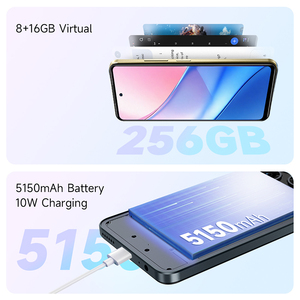 Lagenio A11 Pro điện thoại 6.7 inch 50MP + 8MP máy ảnh đa năng ánh sáng điện thoại di động 24GB + 256GB Android 15 5150mAh 4G điện thoại thông minh - Product Image 4