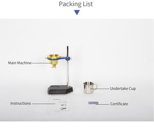 Viscosimetro a quattro tazze paint4 del viscomet del cosmet all'ingrosso di prezzi economici 2022 - Product Image 6