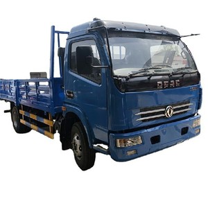 รถบรรทุกขนส่งสินค้าแบบมีรั้ว 6 ตัน ราคาโรงงาน ดีไซน์เสาเหล็กถอดได้ สะดวกในการขนถ่าย - Product Image 1