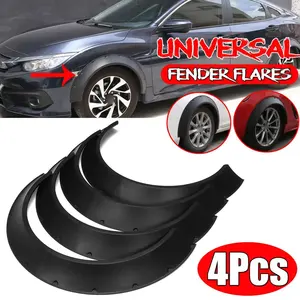 4 Piezas Guardabarros Universales Anchos para Coche, Extensiones de Aletines y Protectores de Salpicaduras para AUDI A3 A4 A5 S3 S4 S5 RS5 S-line A6 A7 A8 TT - Product Image 1