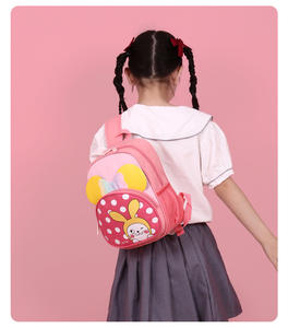 Nueva Mochila Escolar Impermeable con Diseño de Ratones para Niños de Preescolar y Jardín de Infancia, con Cierre y Diseño Animal - Product Image 2