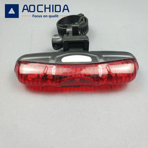 Haute qualité ABS étanche LED alimenté par batterie extérieur cyclisme nuit avertissement tige de selle Installation vélo feu arrière - Product Image 4