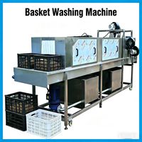 Automatische elektrische verwarmingsmachine voor het wassen en drogen van plastic kratten, manden en bakjes voor brood en eieren - fabrikant