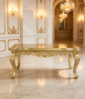 Table basse carrée de style européen, faite à la main, avec cadre en chêne antique et plateau en marbre, meubles de salon