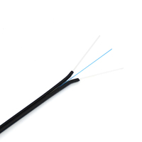 Cable de Fibra Óptica Gjyxch para FTTH, 2 km, 2 Hilos, con Soporte Autoportante