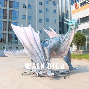 Dragon mécanisé géant animatronique Zigong Chuangying avec ailes, dinosaure personnalisé, dragon occidental, à vendre - Product Image 1