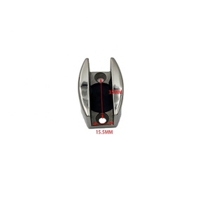 GUIDA 711041-puerta corredera de vidrio sin marco, <span class=keywords><strong>herrajes</strong></span> de puerta corredera de acero inoxidable, guía de suelo - Product Image 2
